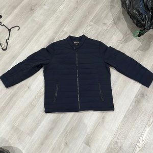 Michael Kors Navy Blue puffer jacket